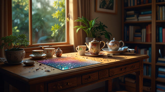 „Die faszinierende Welt des Diamond Paintings: Kreativität und Entspannung in jedem Funken“