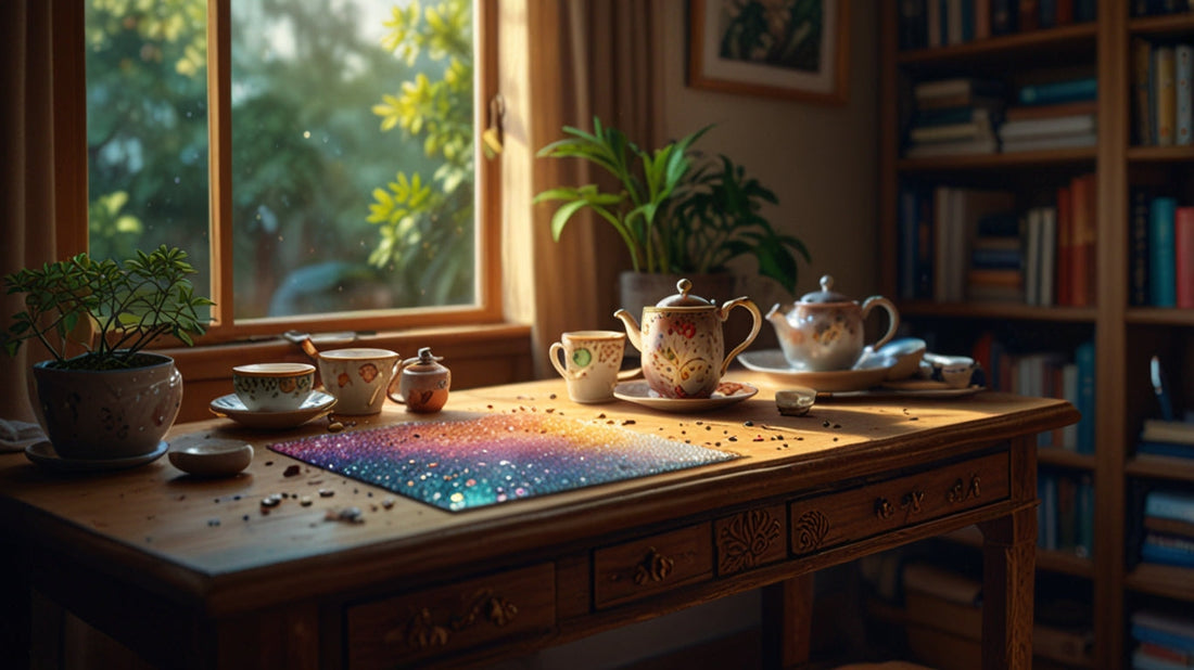 „Die faszinierende Welt des Diamond Paintings: Kreativität und Entspannung in jedem Funken“